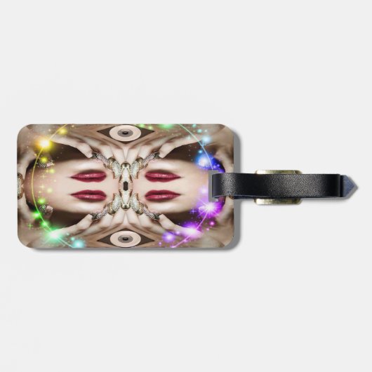 Magic Zauber-Gepäckmarke Gepäckanhänger (Rückseite horizontal)