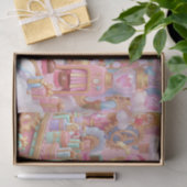 Magical 3D Cupid’s Valentine Gift Factory Scene Seidenpapier (Geschenk)