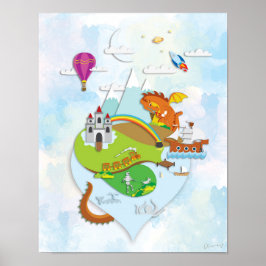 Magical Adventure Island Poster (kein Text)