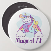 Magical AF | Einhorn Button (Vorne & Hinten)