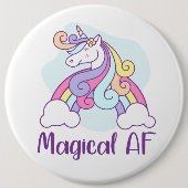 Magical AF | Einhorn Button (Vorderseite)
