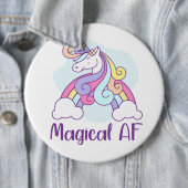Magical AF | Einhorn Button (Beispiel)