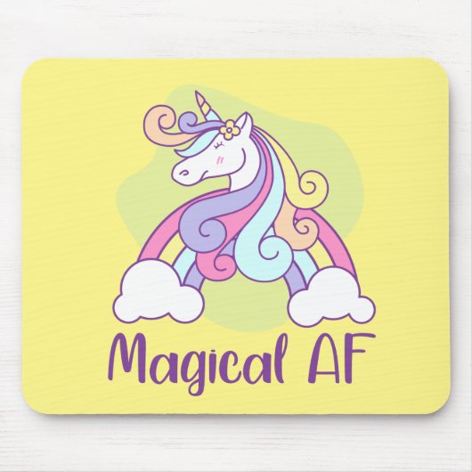 Magical AF | Einhorn Mousepad (Vorne)