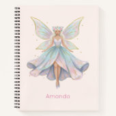 Magical Angel Fairy Pastel Colors Notizblock (Vorderseite)