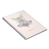 Magical Angel Fairy Pastel Colors Notizblock (Rechte Seite)