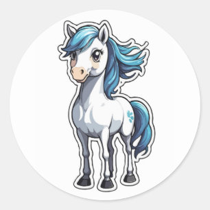 Magical Anime Pony Sticker - Eine weiche Fantasie