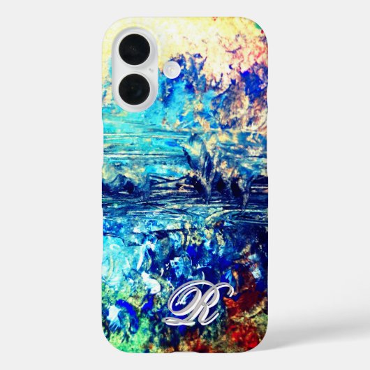 magical artistic ethereal Abstract Monogram Case-Mate iPhone Hülle (Rückseite)