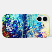 magical artistic ethereal Abstract Monogram Case-Mate iPhone Hülle (Rückseite (Horizontal))