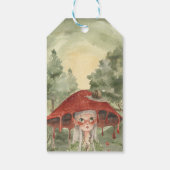 Magical Autumn Forest Fairy | Birthday Geschenkanhänger (Rückseite)