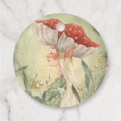 Magical Autumn Forest Fairy | Birthday Geschenkanhänger (Rückseite)