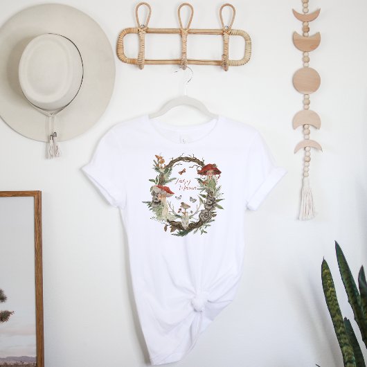 Magical Autumn Forest Fairy Mama | Birthday T-Shirt