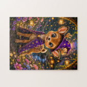 Magical Baby Deer Wizard Jigsaw Puzzle (Horizontal)