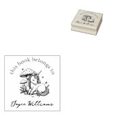 Magical Baby Unicorn Toadstool & Butterflies Buch Gummistempel (Stempel)