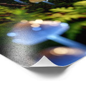 Magical Bioluminescent Fungi - Deep Forest Fotodruck (Ecke)