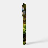 Magical Bioluminescent Fungi - Deep Forest iPhone Hülle (Linke Seite)