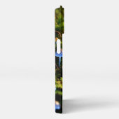 Magical Bioluminescent Fungi - Deep Forest iPhone Hülle (Rechte Seite)