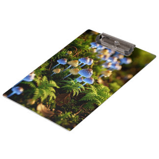 Magical Bioluminescent Fungi - Deep Forest Klemmbrett