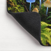 Magical Bioluminescent Fungi - Deep Forest Mousepad (Ecke)