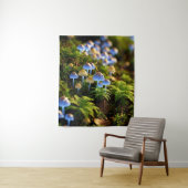 Magical Bioluminescent Fungi - Deep Forest Wandteppich (Beispiel)