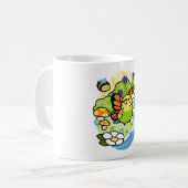 Magical Bird Matcha - Portrait Kaffeetasse (Vorderseite Links)