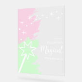 Magical Birthday Acrylschild (Winkel)