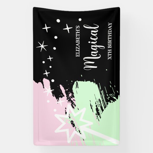 Magical Birthday Banner (Vertikal)