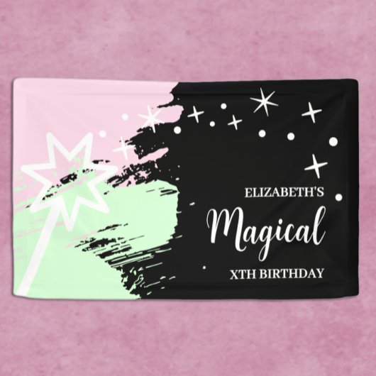 Magical Birthday Banner