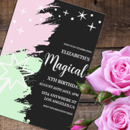 Magical Birthday Einladung