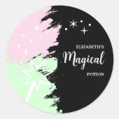 Magical Birthday Magic Potion  Runder Aufkleber (Vorderseite)