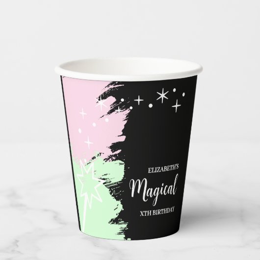 Magical Birthday Pappbecher (Vorderseite)