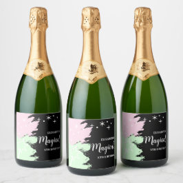 Magical Birthday Schaumweinetikett