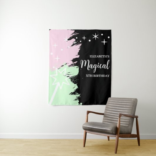 Magical Birthday Wandteppich (Beispiel)