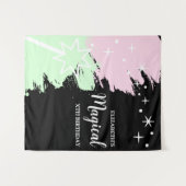 Magical Birthday Wandteppich (Vorderseite (Horizontal))