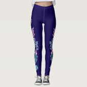 Magical Blooms Festival Florals Leggings (Vorderseite)