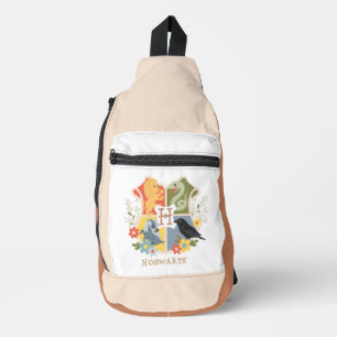 Magical Blooms HOGWARTS™ Wappen Crossbody Bag