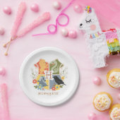 Magical Blooms HOGWARTS™ Wappen Pappteller (Party)