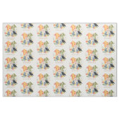 Magical Blooms HOGWARTS™ Wappen Stoff (Fat Quarter (45,7 x 55,9 cm))