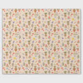 Magical Blooms Mandrake Pattern Geschenkpapier (Flach)