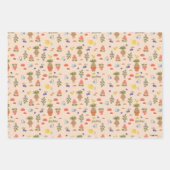 Magical Blooms Mandrake Pattern Geschenkpapier Set (Vorderseite 2)