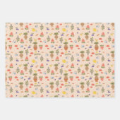 Magical Blooms Mandrake Pattern Geschenkpapier Set (Vorderseite)