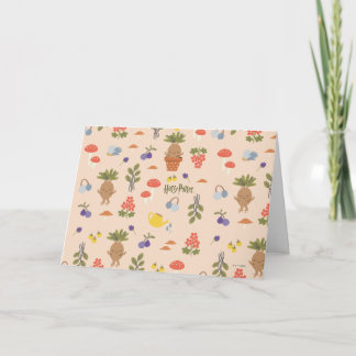 Magical Blooms Mandrake Pattern Karte