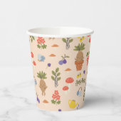 Magical Blooms Mandrake Pattern Pappbecher (Links)