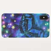 Magical Blue Butterfly Case-Mate iPhone Hülle (Rückseite (Horizontal))