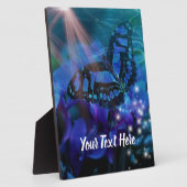 Magical Blue Butterfly Fotoplatte (Seite)