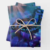 Magical Blue Butterfly Geschenkpapier Set (Beispiel)