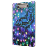 Magical Blue Butterfly Klemmbrett (Links)