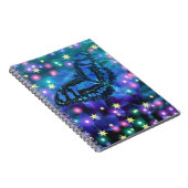 Magical Blue Butterfly Notizblock (Rechte Seite)