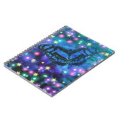 Magical Blue Butterfly Notizblock (Linke Seite)
