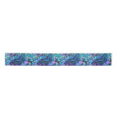 Magical Blue Butterfly Satinband (Vorderseite)