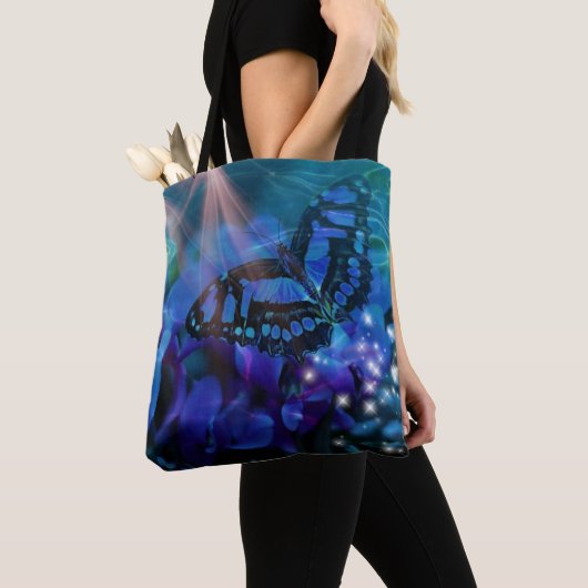 Magical Blue Butterfly Tasche (Von Nahem)
